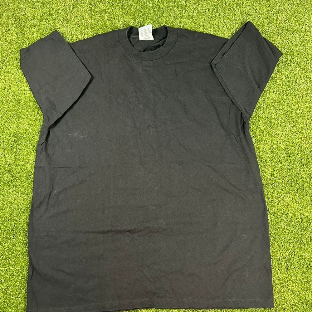 Pro-club Men's Black and Navy T-shirt